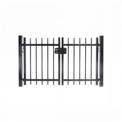 Dubbele poort Spijlen rond Ø25 doorgestoken - incl. slotset hek-kopen