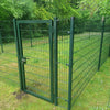 looppoort-dubbelstaafmat hek-kopen ral  6009 groen