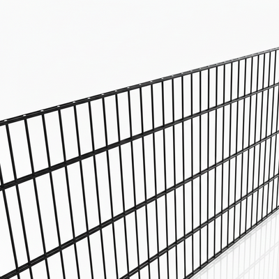 Dubbelstaafmat 6/5/6 hek kopen zwart ral 9005