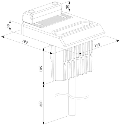 locinox-ogs-grondstop-tekening hek-kopen