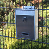 Standard-Briefkasten aus Edelstahl