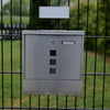 Briefkasten aus hochwertigem Edelstahl