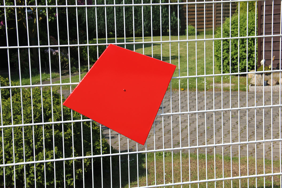 Dekorativer Teller/Ornament in Trapezform, 50 x 50 cm